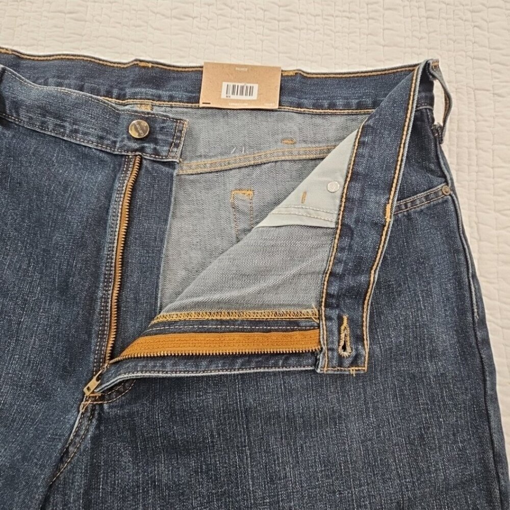 Carhartt Holter Jeans Men's 42x32 Relaxed Straight Leg Blue Stretch NWT BD1483-M - Picture 16 of 16